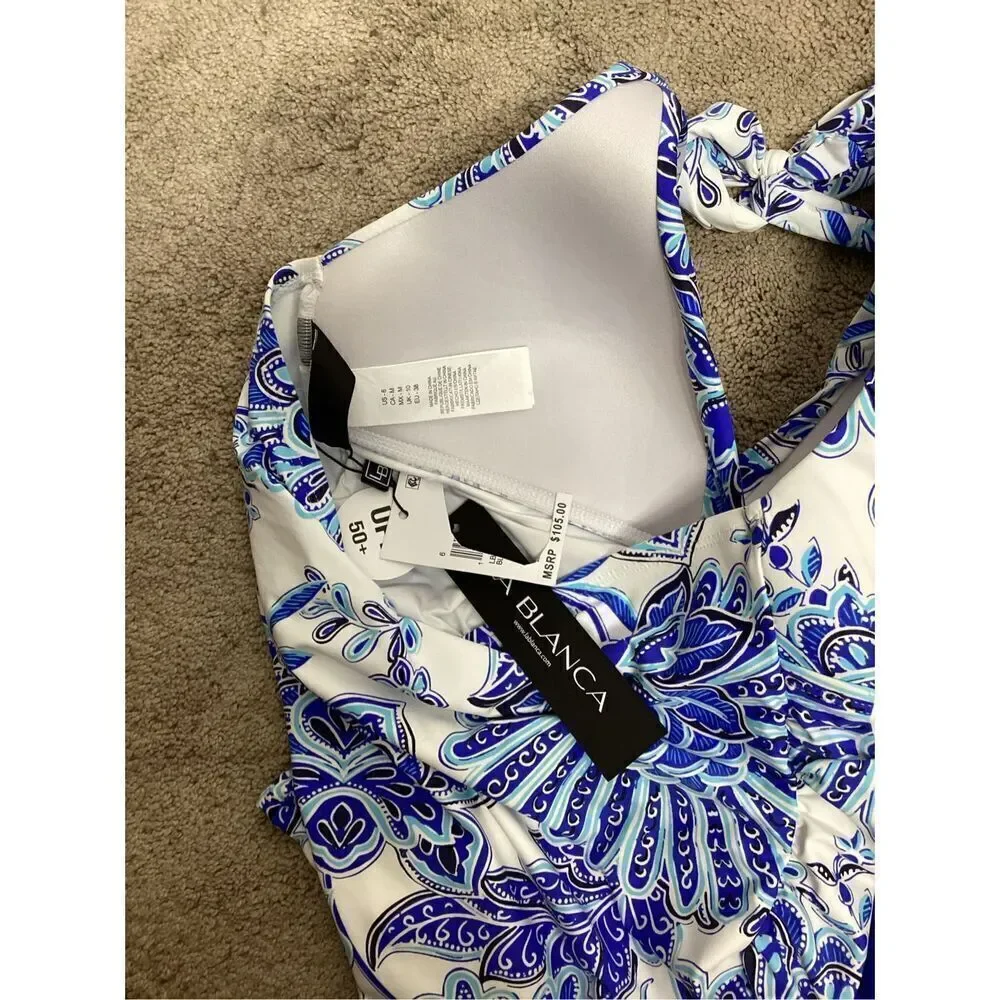 New. La Blanca & Lauren Ralph Lauren tankini. Medium. Retails $169